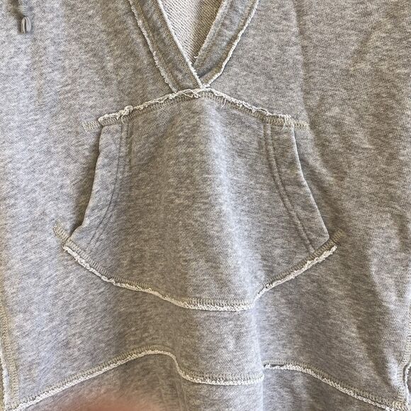 Vintage Y2K Abercrombie Fitch Womens Sweatshirt Hoodie Size M Embroidered V-Neck - Picture 4 of 13